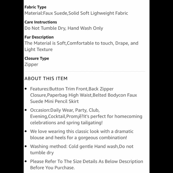 Cute Khaki Belted Miniskirt Size XL New in Bag - Picture 9 of 16